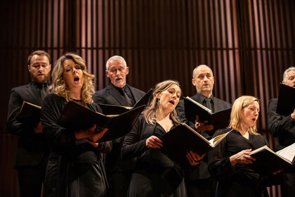 An opera disguised as a mass with soloists from the choir