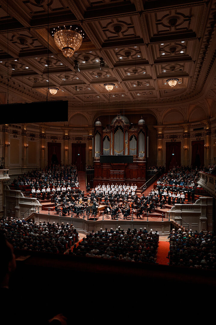 Met het Koninklijk Concertgebouworkest